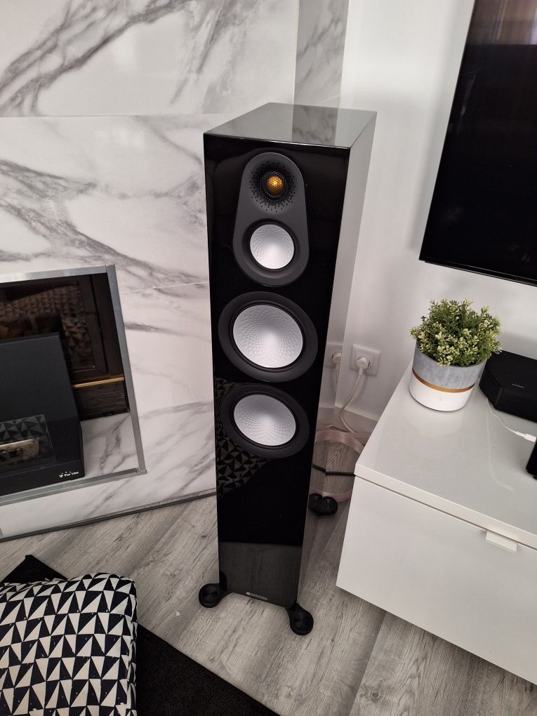 Colunas monitor audio silver 300 7g como novas