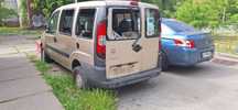 Четверть крыло левое фиат добло макси  FIAT DOBLO стекло крыша