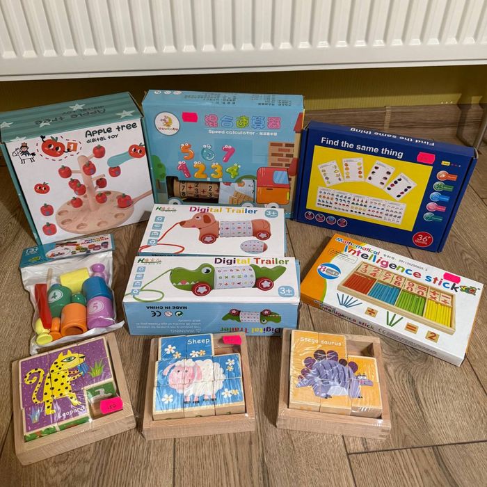 Розвиваючі іграшки для дітей, вчимось рахувати