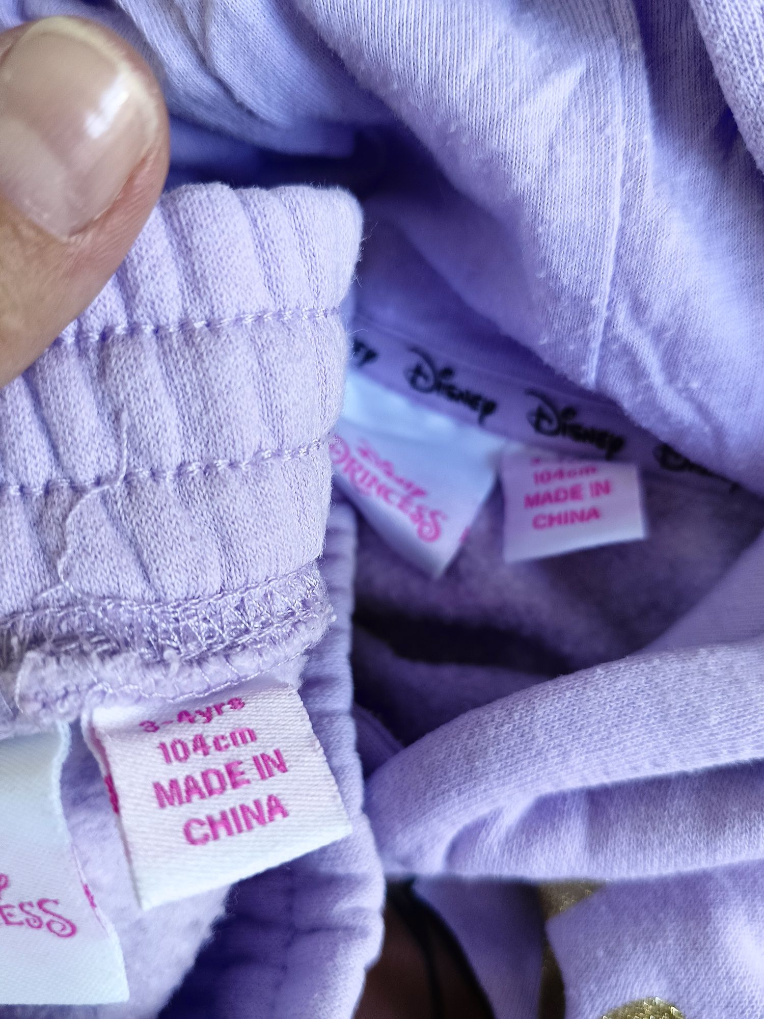 Костюм Primark Disney Belle на флісі 104