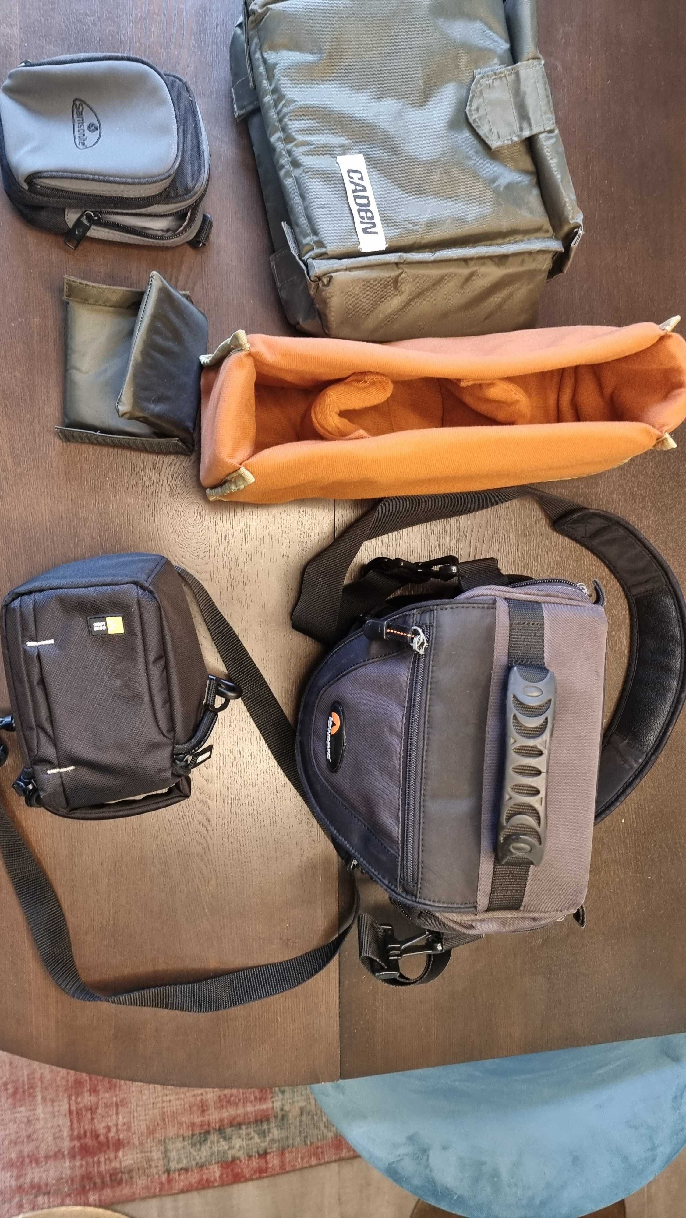 sacos e bolsas para fotografia lowepro case logic etc