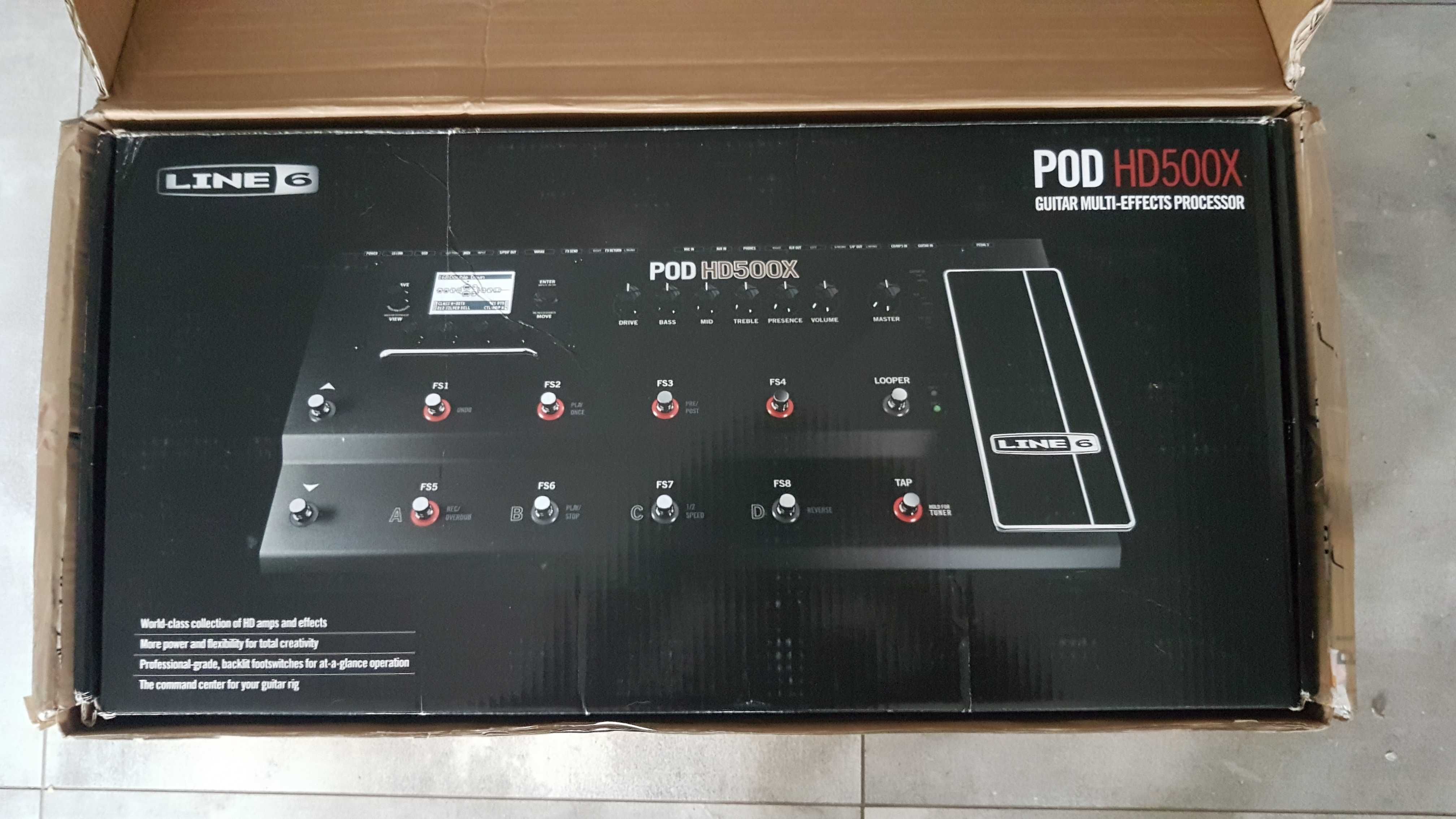 Multi efekt procesor Gitarowy Line 6 POD HD500x