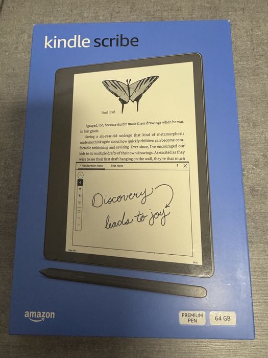 Kindle Scribe. 2023 рік. 10 дюйм. 64гб. Premium Pen. Як новий.Гарантія