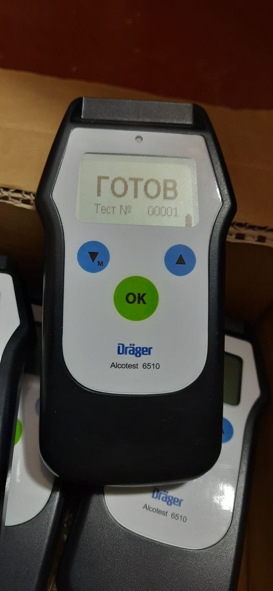 Alkomat alkotest Drager  6510 new з білим дисплеєм найновіший
