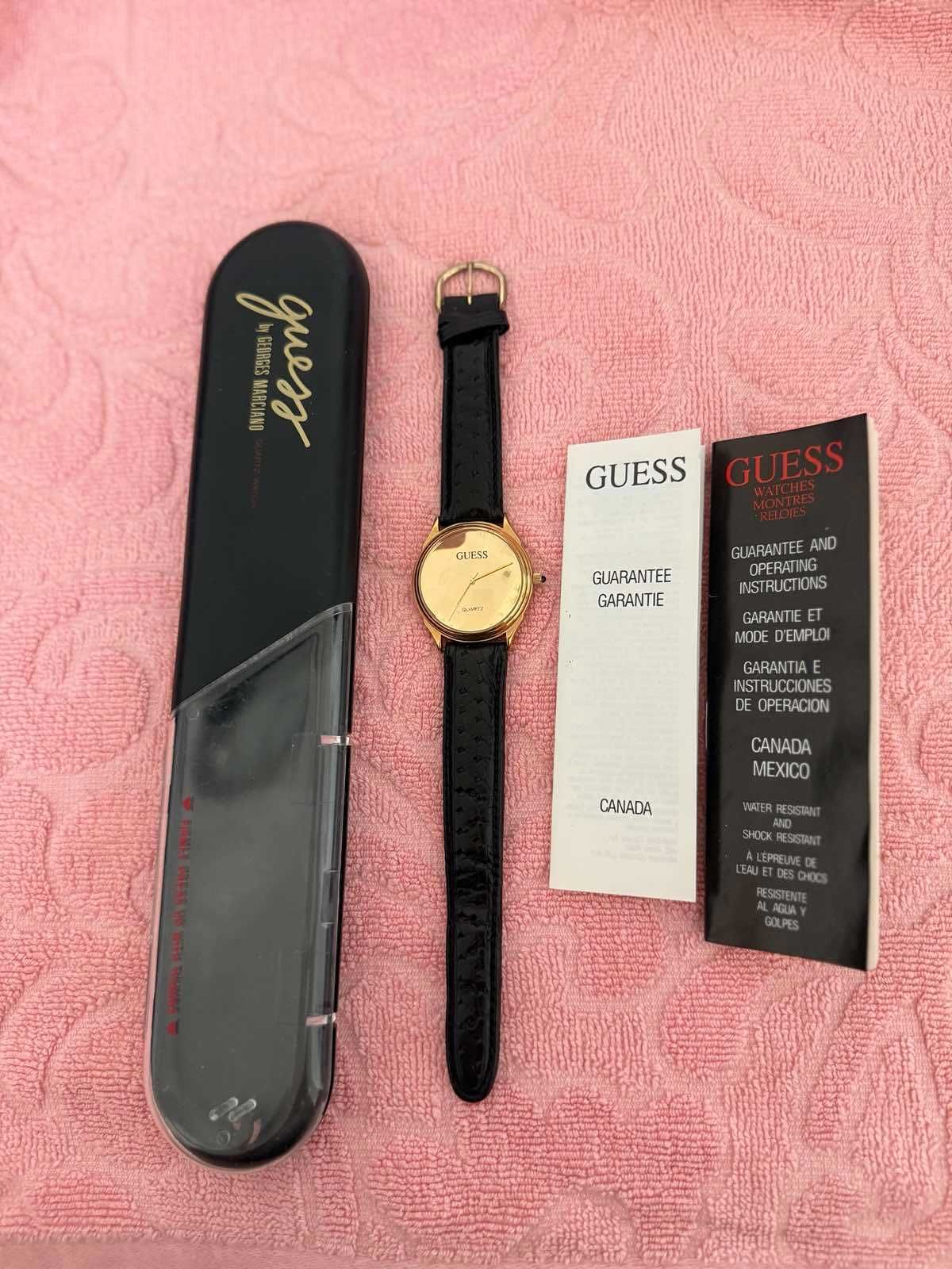 Чоловічий годинник Guess GWO0399L3 чорний!