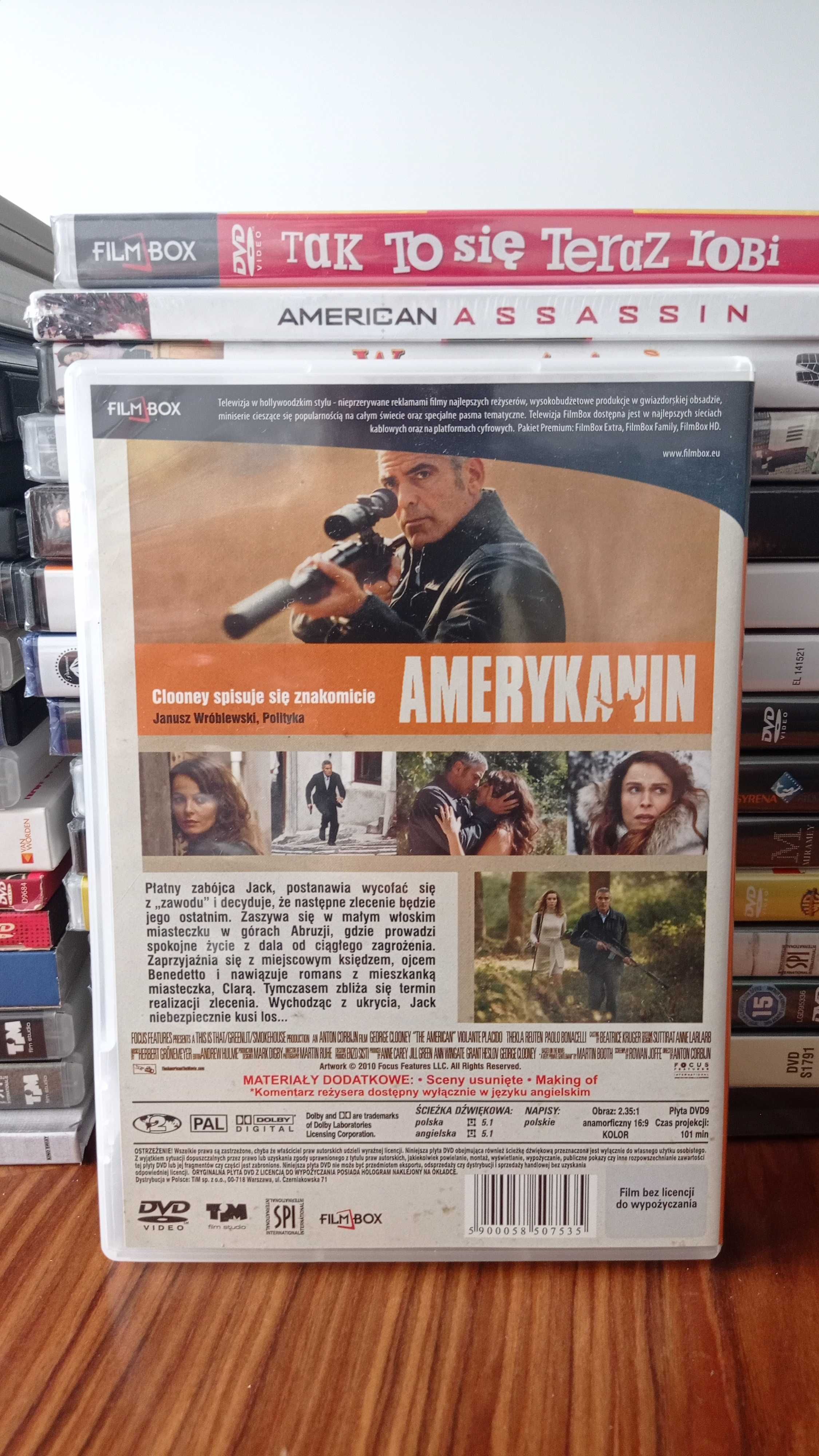 Film DVD AMERYKANIN nowy oryginalne oficjalne wydanie poniżej 1/3 ceny