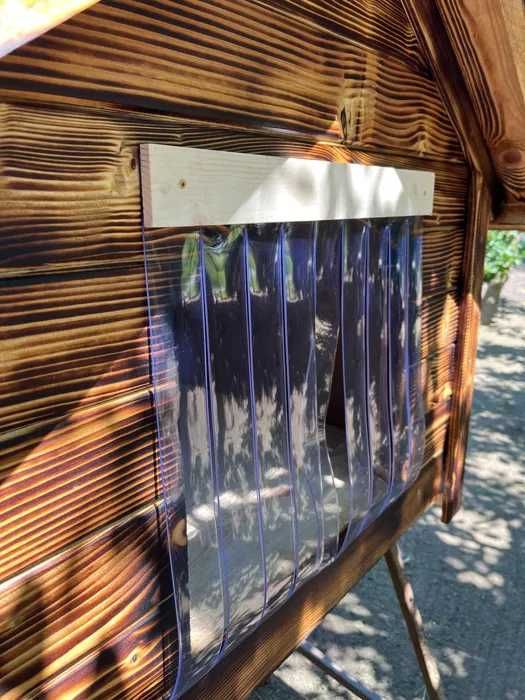 Kurtyna wiatrowa wiatrołap buda dla psa 40x45
