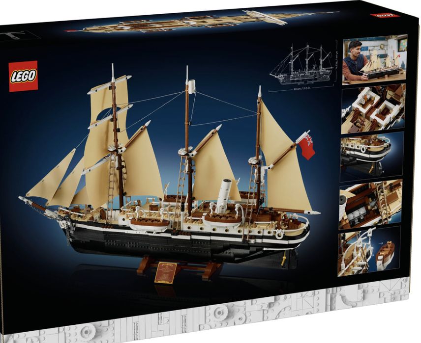 LEGO 10335 ICONS - Endurance 40729 ICONS - Szalupa Shackletona