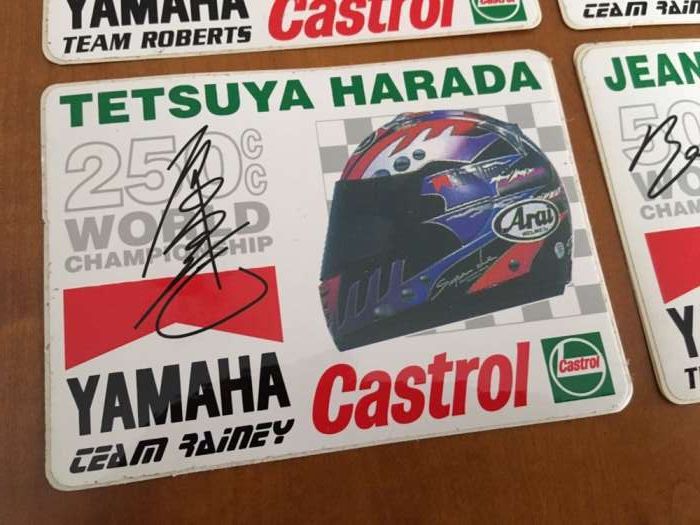 Autocolantes anos 80 / 90 yamaha honda Castrol