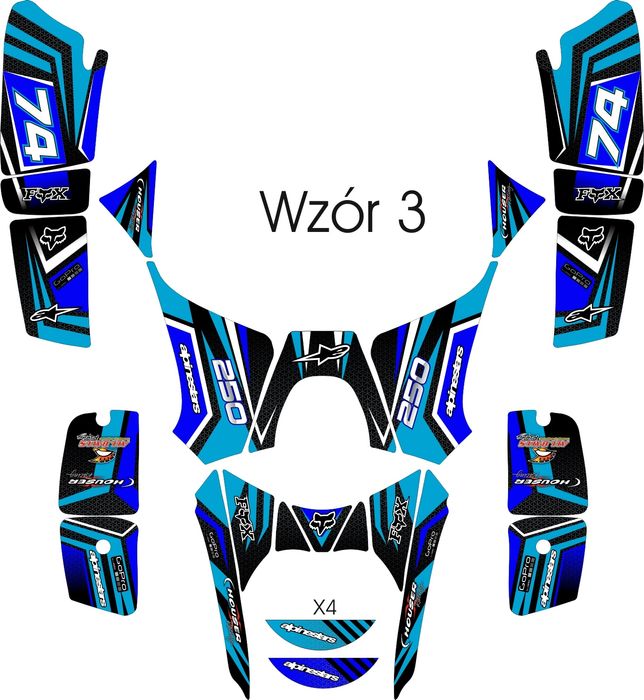 Naklejki SMC Barossa 250  Okleina