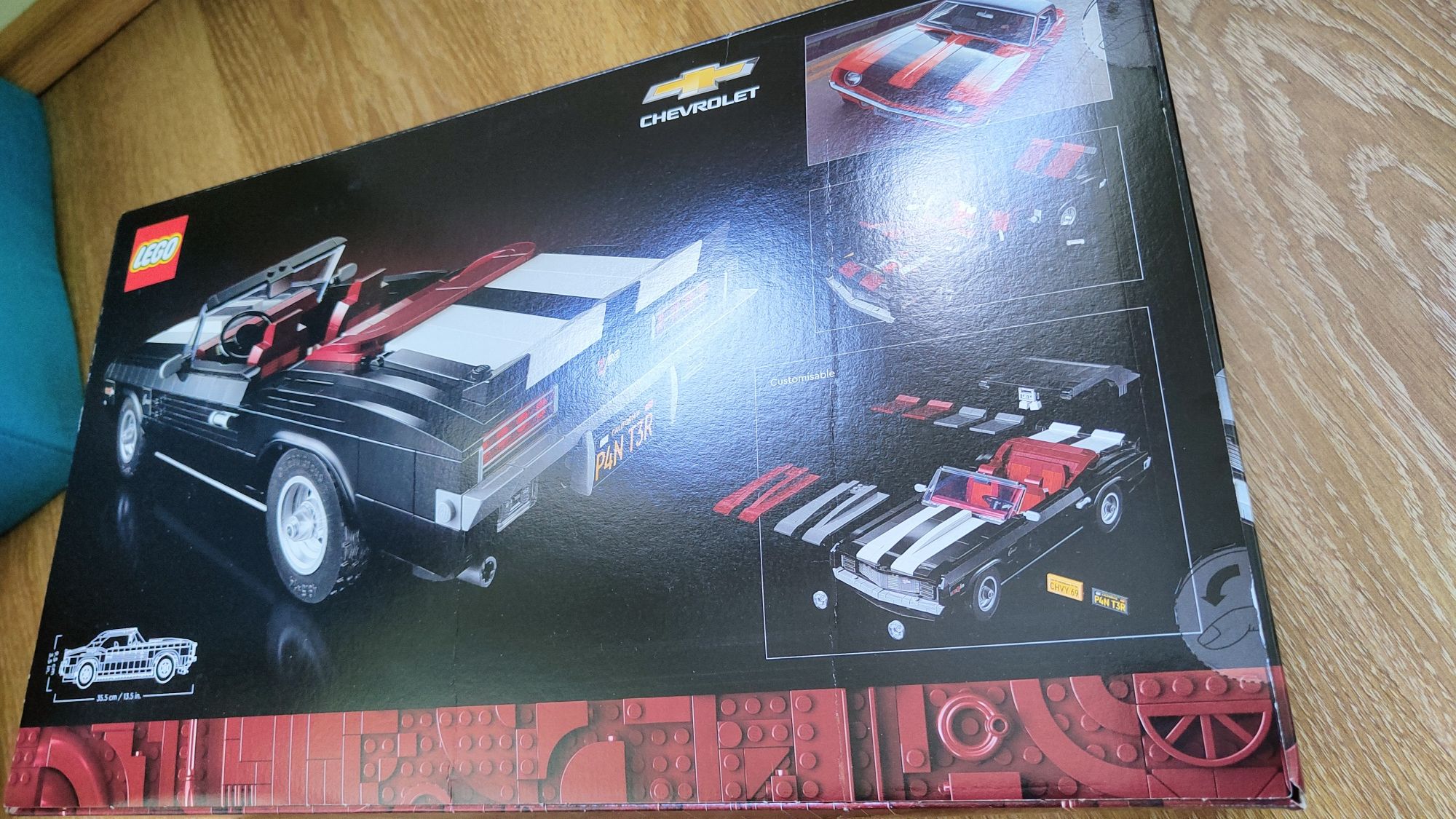 Nowe klocki LEGO Creator Expert 10304 Chevrolet Camaro Z28