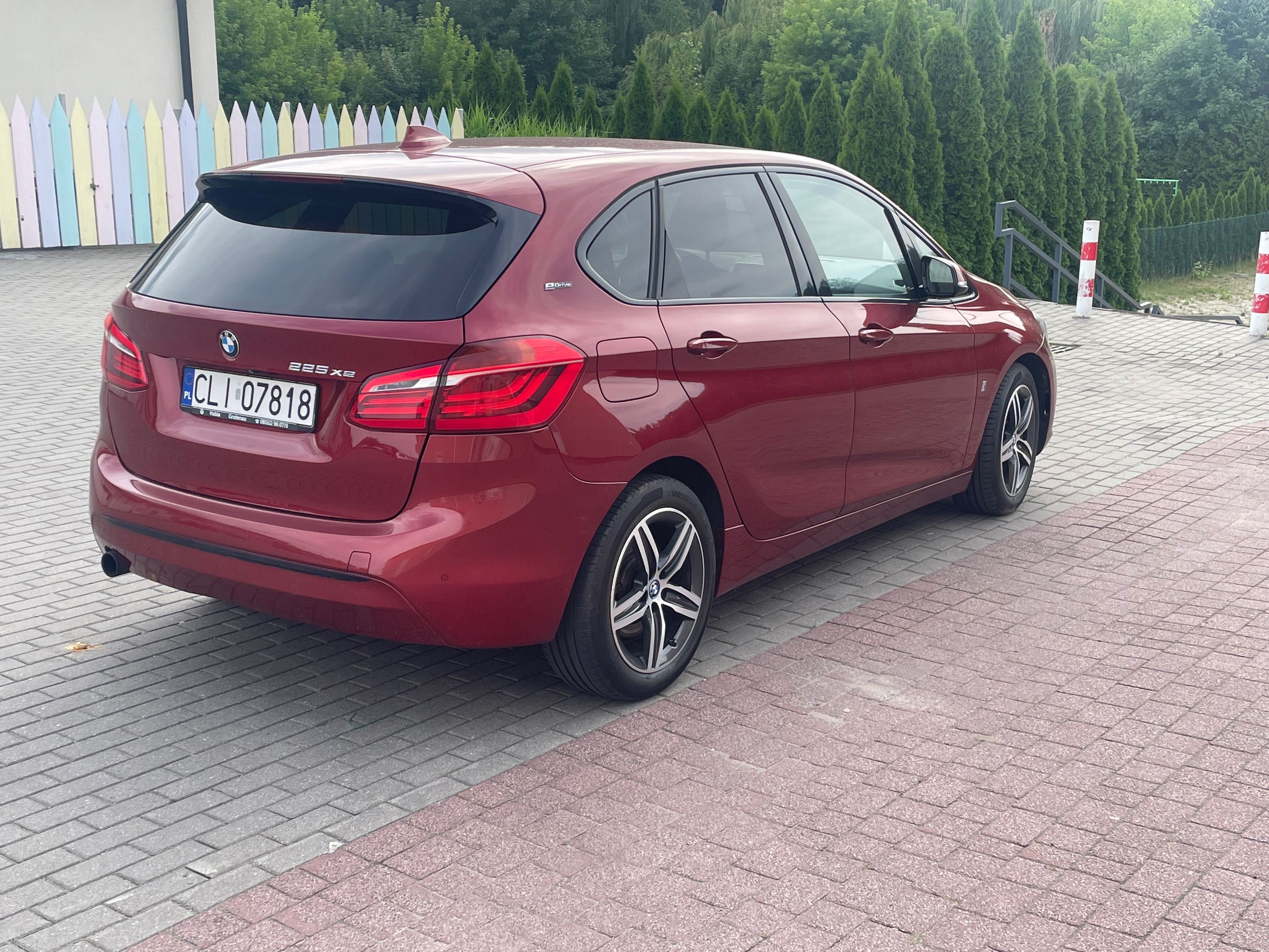 BMW 224xe SportLine, bezwypadkowy,serwisowany, bogate wyposażenie,