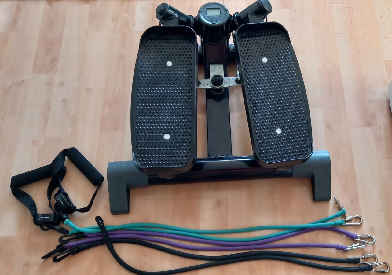 stepper skrętny silvercrest z ekspanderami