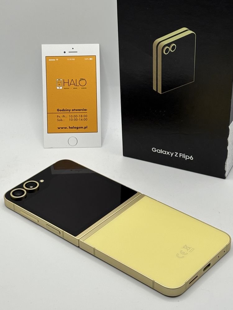 Samsung Galaxy Z Flip 6 SM-F741 12/256GB Yellow Halogsm Piotrkowska 19