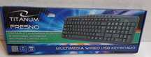Klawiatura multimedialna  do PC - USB