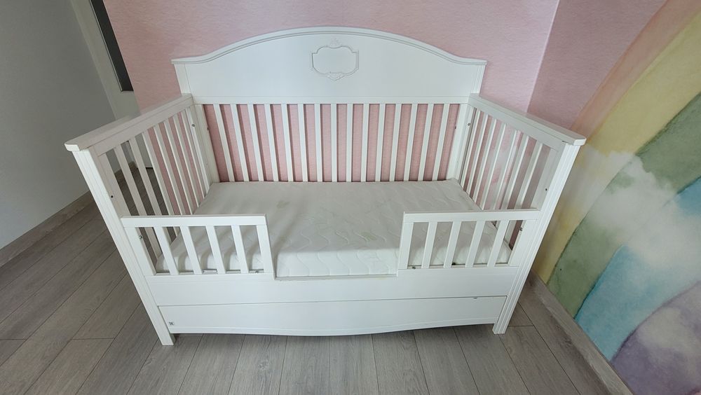 Łóżeczko 3w1 Bellamy Good Night 140x70 + materac antyalergiczny GRATIS