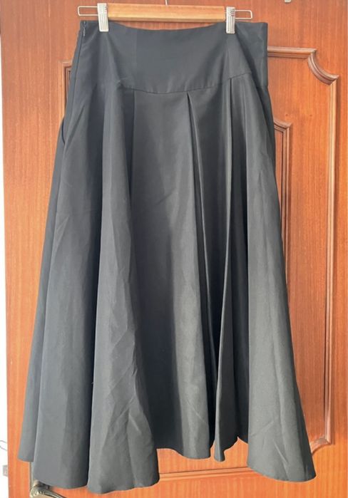 Saia midi alta costura