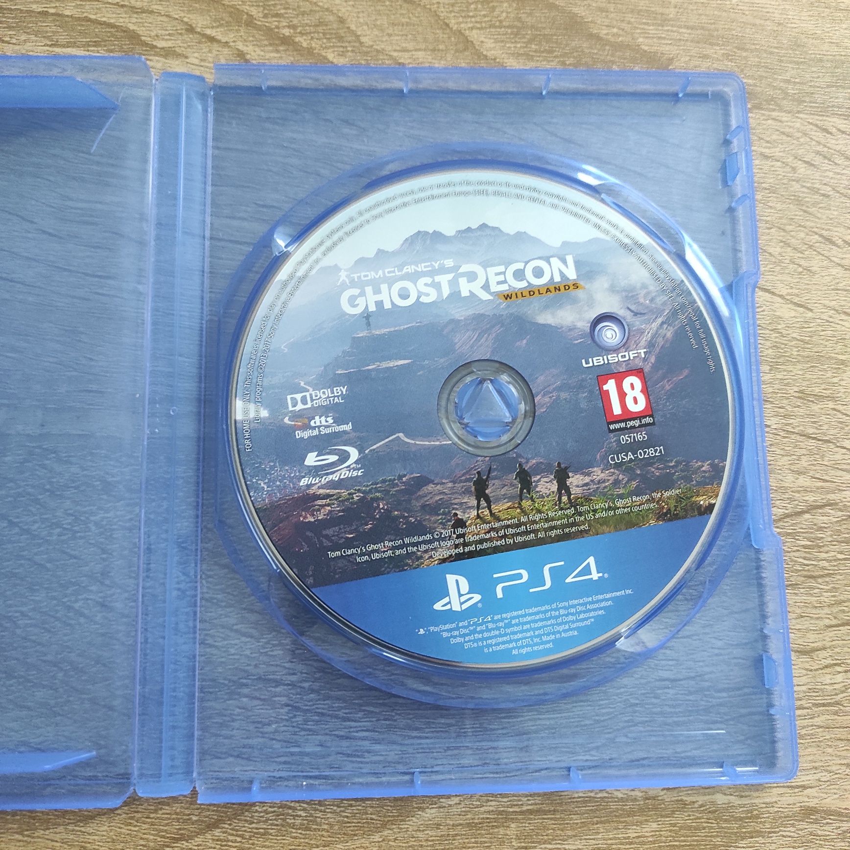 Диск PS4 Ghost recon Wildlands