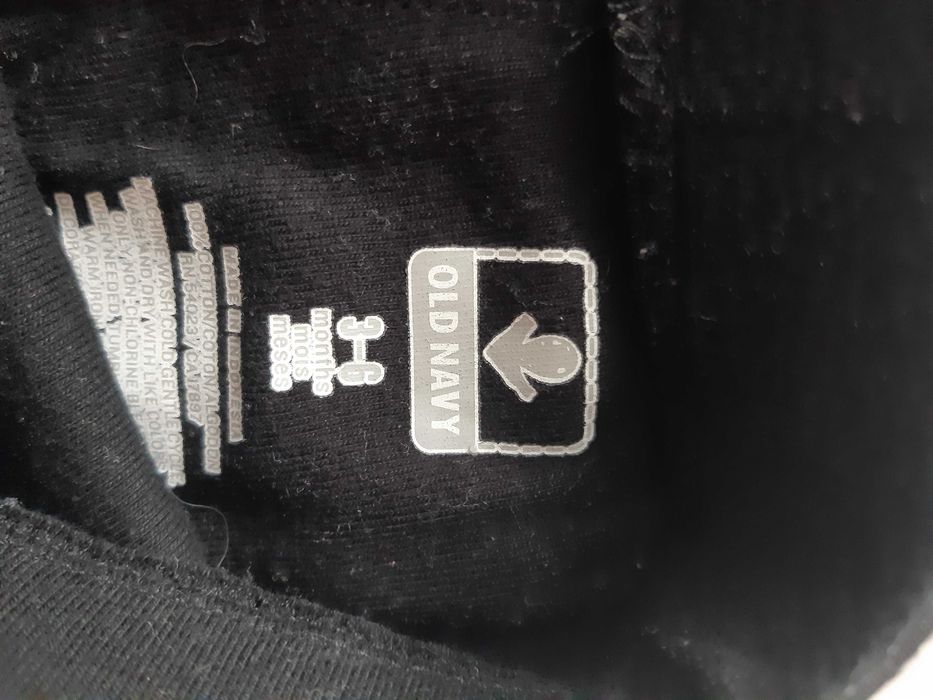 Bojówki dresy 68 czarne