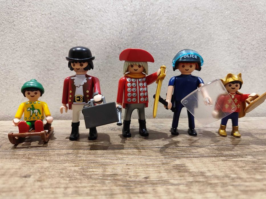 5 x Figurka Playmobil + akcesoria