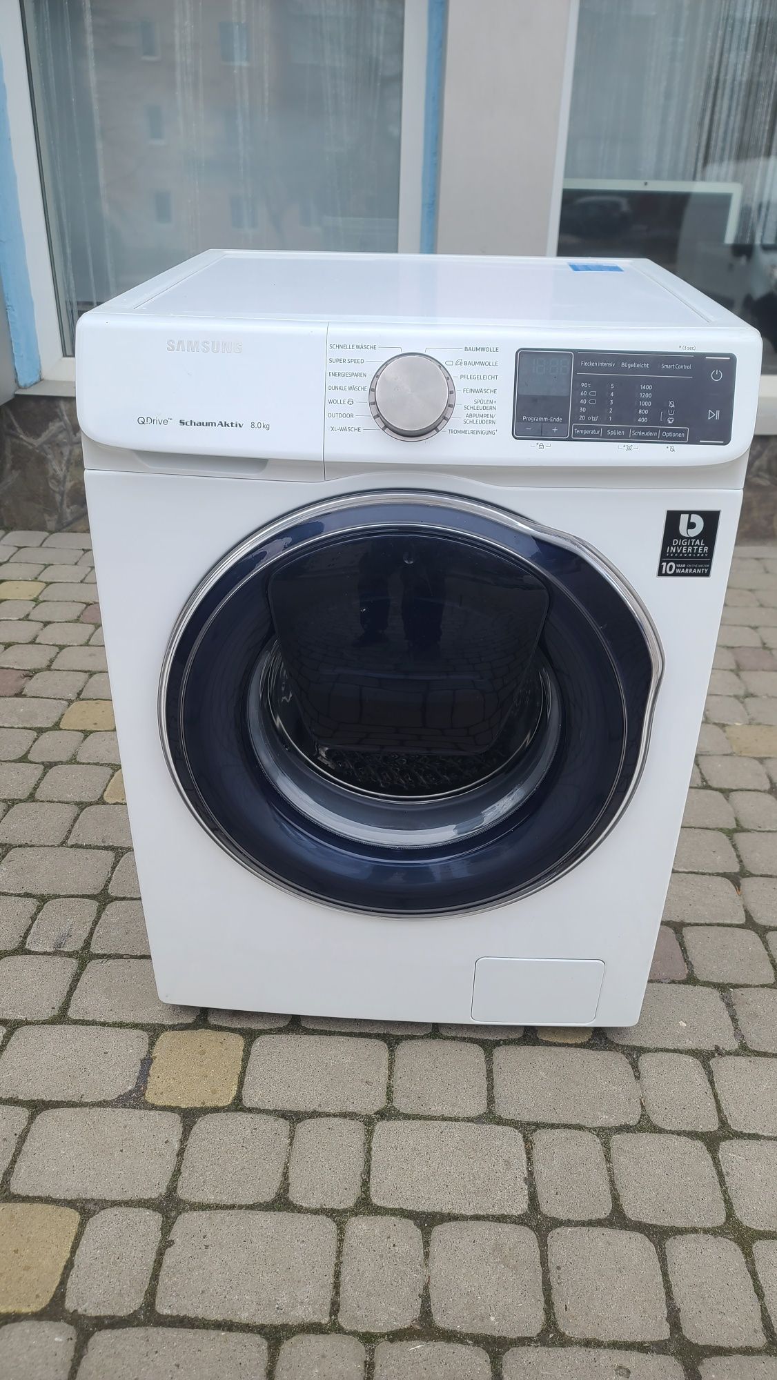 Пральна машина SAMSUNG QuickDrive™ 8 KG / WW81M642OPW