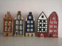 Ceramiczne kamieniczki z Gdańska