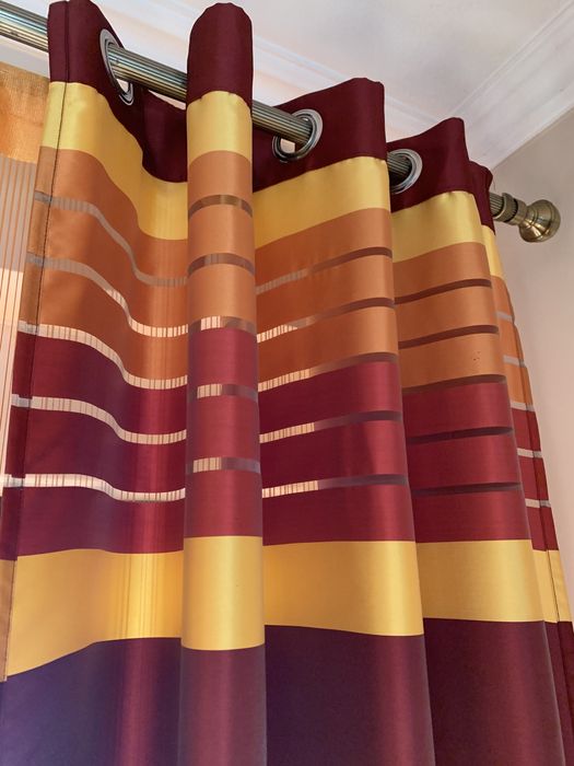 Zasłona 140 x 245 cm na kółkach