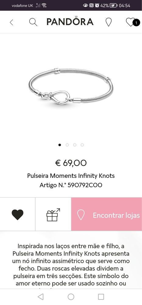 Pulseira Pandora Original