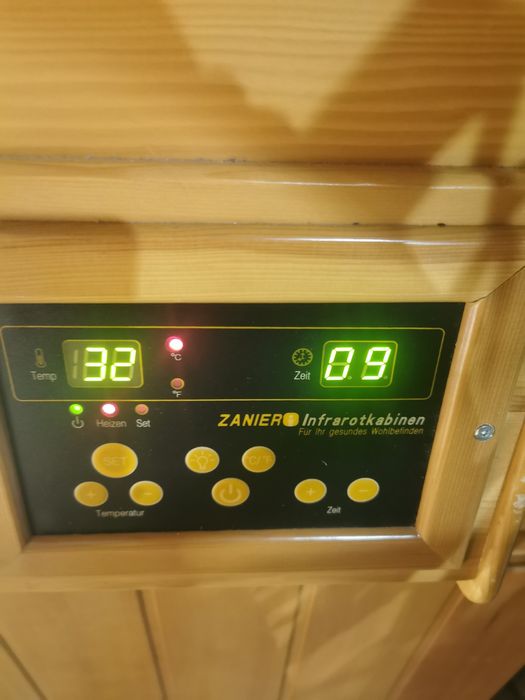 Okazja luksusowa, panoramiczna sauna infrared na podczerwień