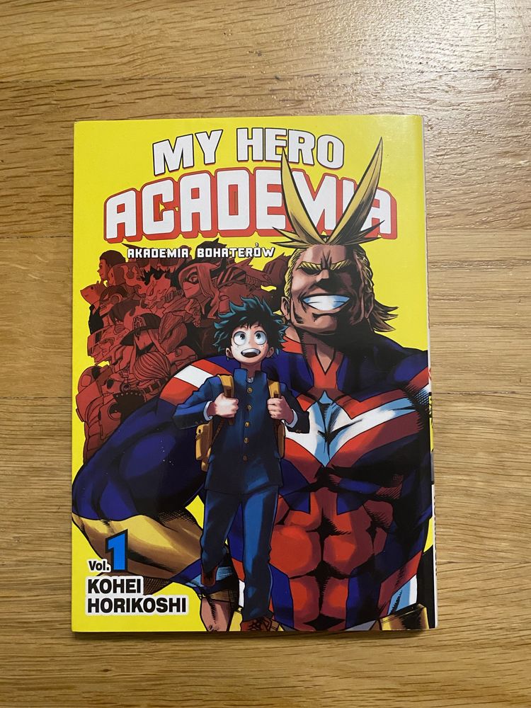 Nowa manga My Hero Academia/Boku No Hero Academia tom 1