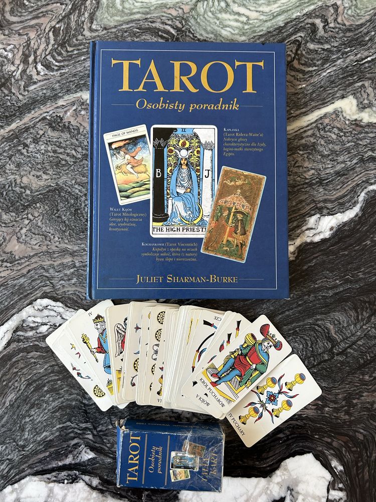 Tarot- Osobisty Poradnik + karty tarota Juliet Sharman Burke