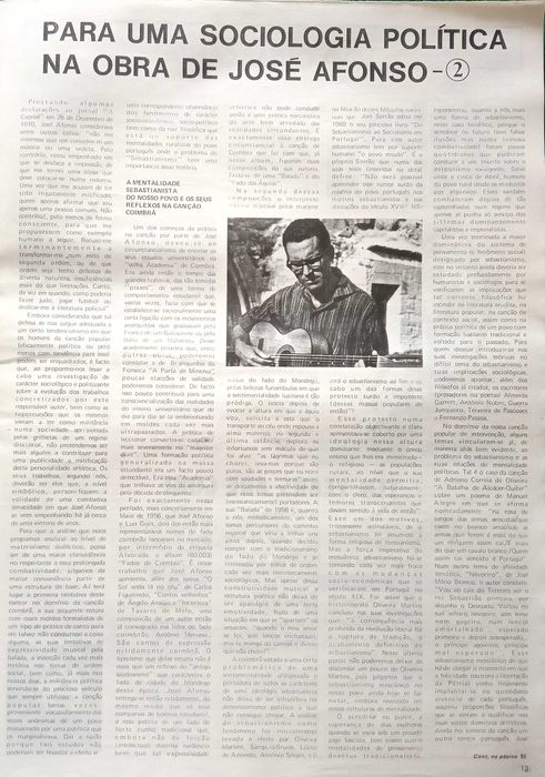 José Afonso	- - -		Musicalíssimo - nr. 88	- - - - -	Jornal