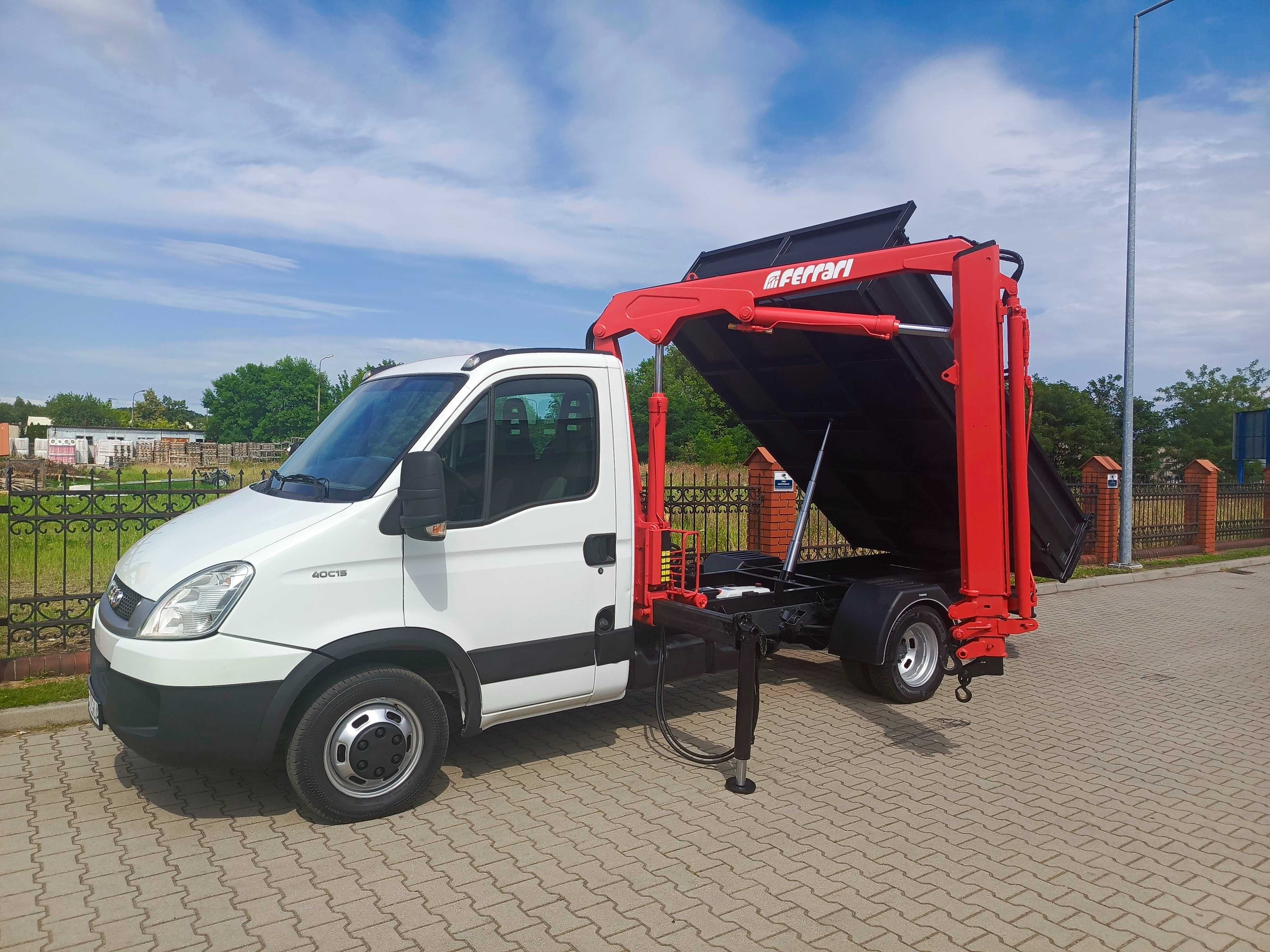 Iveco Daily 3.0 HPI 40C15 Wywrotka z Hds dmc 3.5 Tony