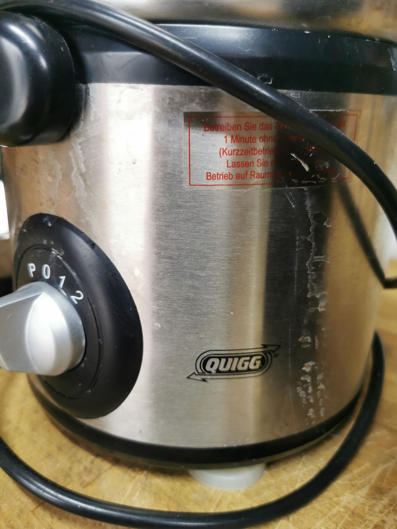 Wyciskarka wolnoobrotowa QUIGG ES 900.11