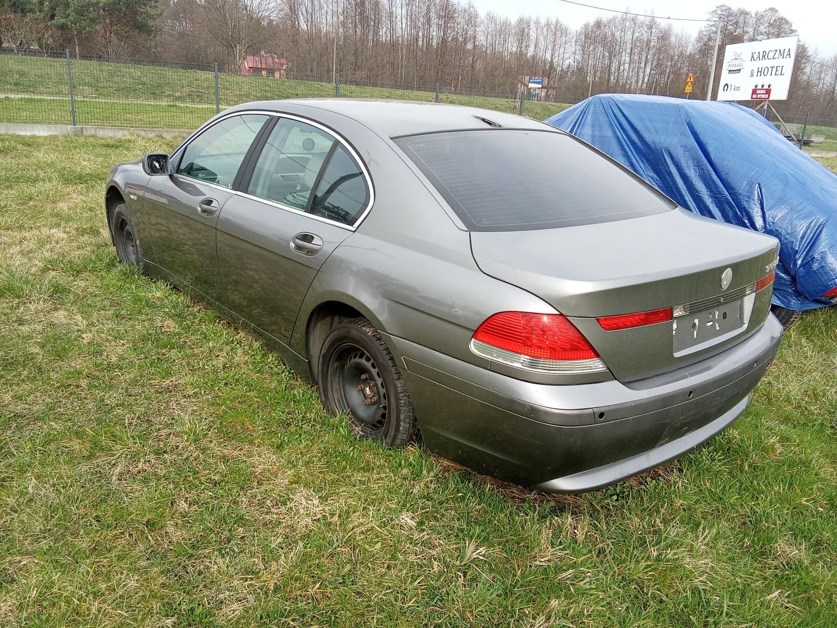 BMW E65 części  najlepiej w całości kod sterlinggrau