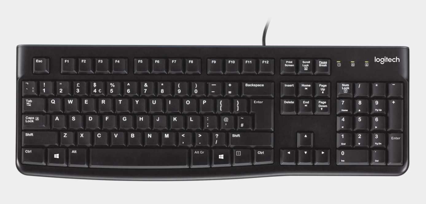 Logitech K120 Corded Keyboard