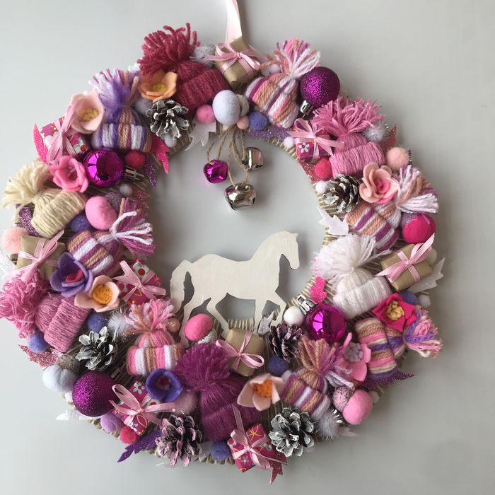 Новорічний віночок + подарунок