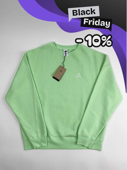 Акція! Світшот Nike ACG світло-зелений (S) Новий, з бірками!