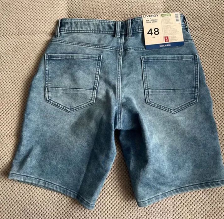 livergy мужские джинсовые шорты