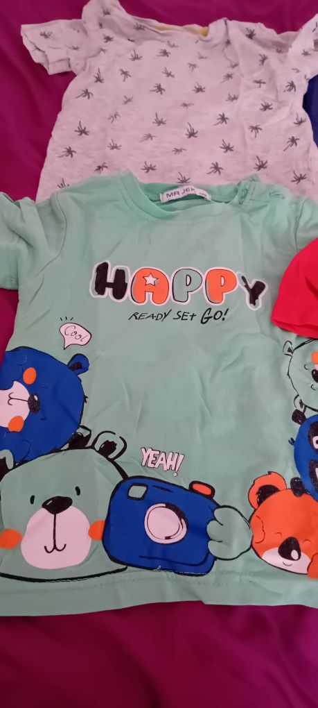 Conjunto de T-shirts para bebé/criança tamanho  2 anos