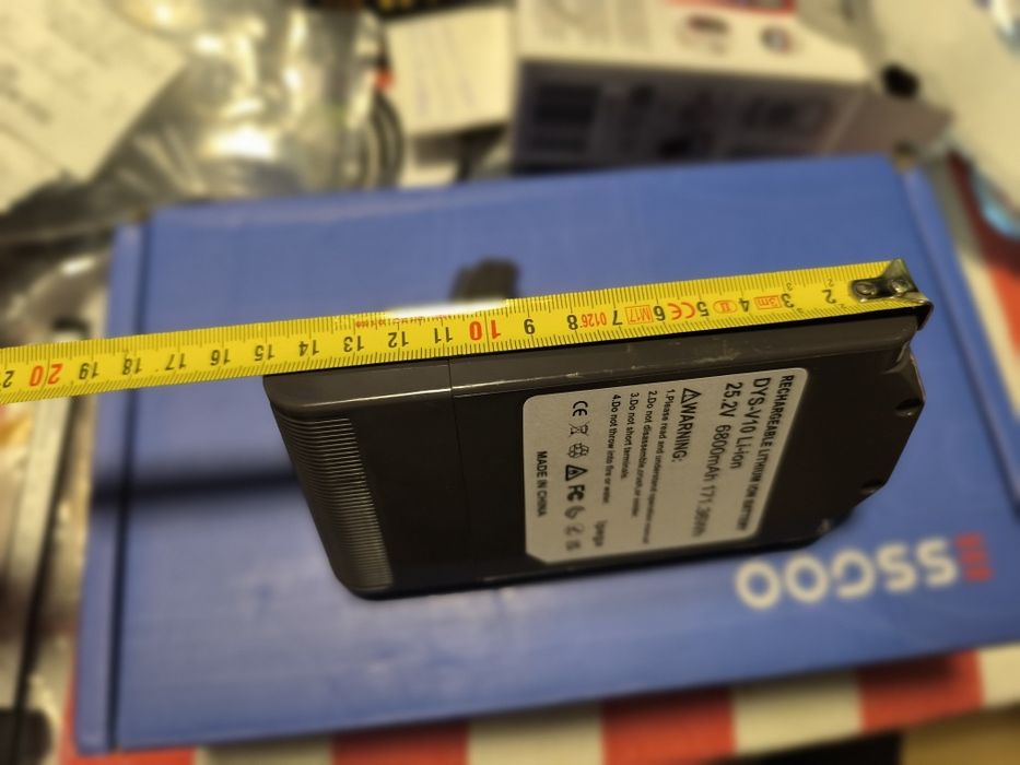 bateria de iões de lítio recarregável compatível com aspiradores Dyson