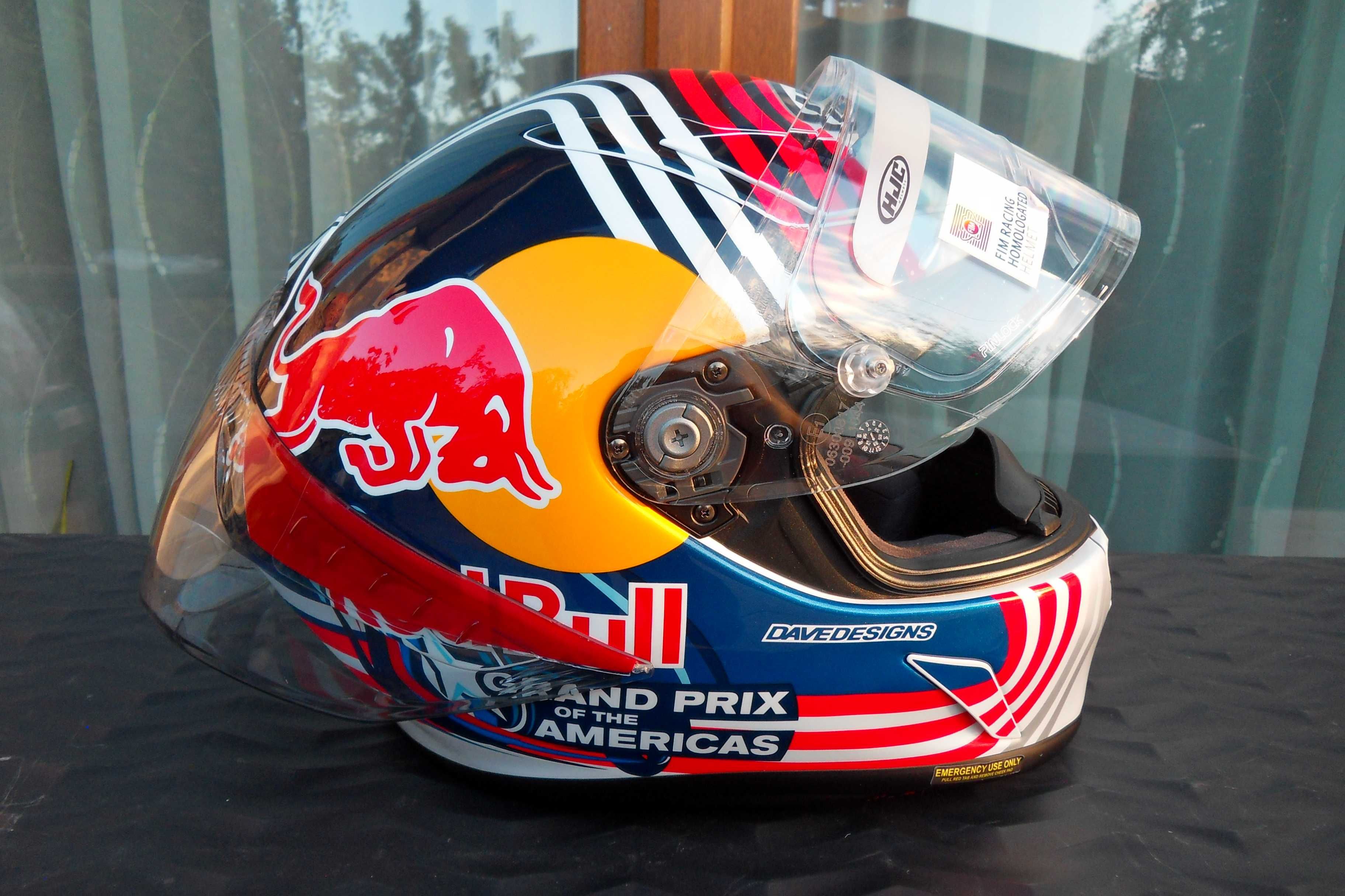 Kask HJC, RPHA1, Red Bull Austin GP, r M