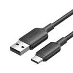 Kabel Usb Vention 2M Usb-A Do Usb-C Szybkie Ładowanie Czarny
