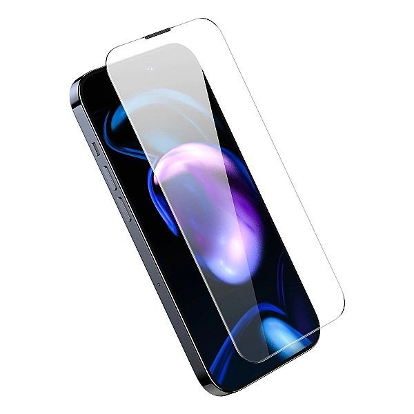 Baseus szkło hartowane do iPhone 14 Pro na cały ekran z osłoną na głoś