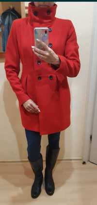 Пальто червоне+ подарунок