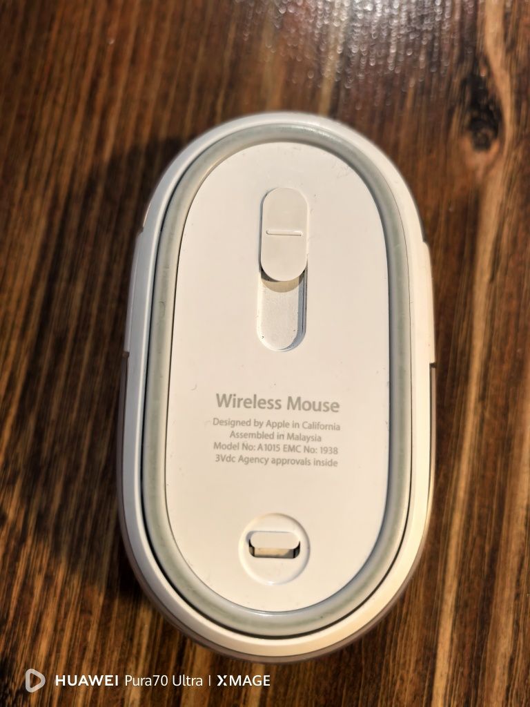 Myszka bezprzewodowa Apple Bluetooth Wireless Optical Mouse A1015 EMC