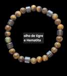 Várias pulseiras energéticas de protecção feitas à mão