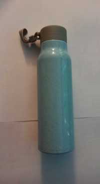 Butelka wielokrotnego użytku błękitna 330 ml