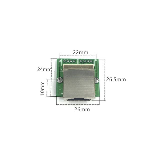 Модуль Network Ethernet port _ Интернет порт под RJ-45 коннектор