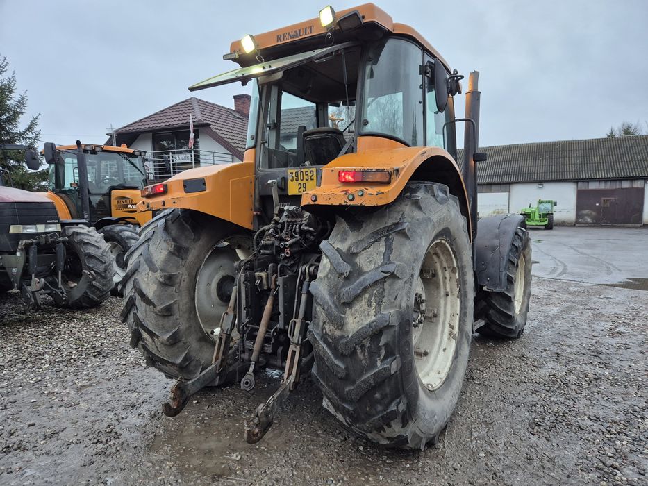 Claas -  Renault Ares 696 RZ. Uszkodzony Pali jeździ. Tuz. Okazja...